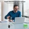 USB C Charger 128W Wall Charger,(GaN III)3 Port Fast Charging Station,65W Foldable Wall Charger Adapter for MacBook Pro/Air,HP,ThinkPad,Dell XPS,iPhone 15/14,Pro,iPad Pro/Air,Galaxy S23,Steam Deck,etc - Image 7