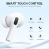 Wireless Earbuds Bluetooth Headphones with LED Display,Stereo in Ear Noise Canceling Waterproof USB-C Headphones with Mic for iPhone Android iOS. - Image 5