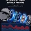 Wireless Earbuds Bluetooth 5.3 Headphones, 40H Playtime Stereo IPX7 Waterproof Ear Buds,LED Power Display Cordless in-Ear Earphones with Noise Cancelling Mic for iOS Andriod Cell Phone Sports(Black) - Image 5