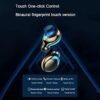 New Wireless Earbuds Bluetooth 5.0 Headset, IPX7 Waterproof, LED Battery Display auriculares,140 Hours Play time with Charging Box, 3D Stereo Audio Full Touch Screen Headset with Microphone - Image 3