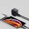 JDB USB Wall Charger 5V/2.4A Dual Port Foldable Charger Plug 12W Portable Universal USB Charging Cradle for iPhone, iPad, Samsung and Others (4 Pack) - Image 4