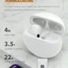 Earbuds with Active Noise Cancellation, Bluetooth 5.0, Crystal Clear Sound, Pro 6 - Image 5