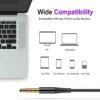 Earbuds Wired with Microphone Pack of 6, in-Ear Headphones,Noise Isolating,Powerful Heavy Bass, Earphones Compatible with iPhone, iPod, iPad, MP3, Samsung, and Most 3.5mm Jack (Black) - Image 4