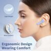 Wireless Earbuds Bluetooth 5.3 Headphones, 48H Long Battery Life LED Power Display Ear Buds, IPX7 Waterproof HiFi Stereo Bass with Built-in Mic for Home Office Sports Earphones - Image 6