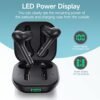 Wireless Earbuds Noise Cancelling 4 Mic Clear Call Bluetooth Headphones Wireless Charging Case LED Display Lightweight Stereo Earphones in Ear Buds 64H Playtime for iPhone Android Cell Phones Sport TV - Image 3
