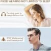 Sleep Earbuds Invisible Wireless Small Bluetooth Sleeping Earbuds Ultra Soft & Flexible Sleep Headphones for Side Sleepers Noise Blocking Sleep Ear Buds for Music, Home, Work （Skin） - Image 4
