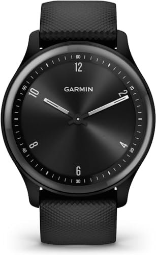 Garmin vivomove Sport, Hybrid Smartwatch, Health and Wellness Features, Touchscreen, Black - Image 6