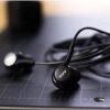 2 Packs USB C Headphones for Samsung Galaxy S23 Ultra S22 S21 FE S20 Z Flip 3 Fold 4 A53 A54 USB C Earphones with Mic in-Ear Headphones Designed by AKG Wired Earbuds USB Type C Earphones - Black - Image 7