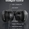 Active Noise Cancelling Headphones, 70H Playtime with Hi-Res Sound, ANC Wireless Over Ear Headphone, Comfortable Fit Lightweight for Travel, Home, Office - Image 5