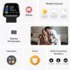 Smart Watch for Men Women - Answer/Make Calls/Quick Text Reply/AI Control, 1.83" for iPhone Samsung Android Phones Compatible IP68 Smartwatch Heart Rate Blood Oxygen Fitness Tracker (Black) - Image 8