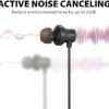 Hush C30 - Active Noise Canceling USB C Wired Earbuds with Microphone, ANC in-Ear Earphones Headphones with Volume Control, Compatible with Type C Smartphones - Image 2