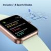 Smart Watch, Fitness Tracker with Heart Rate Monitor, Blood Oxygen, Sleep Tracking, 41mm Smartwatch 5ATM Waterproof with Pedometer for Women Men Compatible with Android iPhone iOS - Image 4
