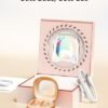 Baseus Active Noise Cancelling Earbuds with Make-up Mirror, Up to 90% Noise Cancelling, 3D Spatial Audio, Bluetooth 5.3, App Customized, Lightweight Wireless Earbuds for Women - Airnora 2 - Image 8