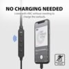 Hush C30 - Active Noise Canceling USB C Wired Earbuds with Microphone, ANC in-Ear Earphones Headphones with Volume Control, Compatible with Type C Smartphones - Image 3
