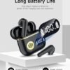 Wireless Earbuds Bluetooth 5.3 Headphones Bass Stereo Earphones, 40H Playtime Ear Buds with LED Power Display, Bluetooth Earbud with Noise Cancelling Mic IPX7 Waterproof for Android iOS - Image 3