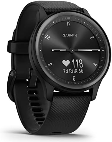 Garmin vivomove Sport, Hybrid Smartwatch, Health and Wellness Features, Touchscreen, Black - Image 14
