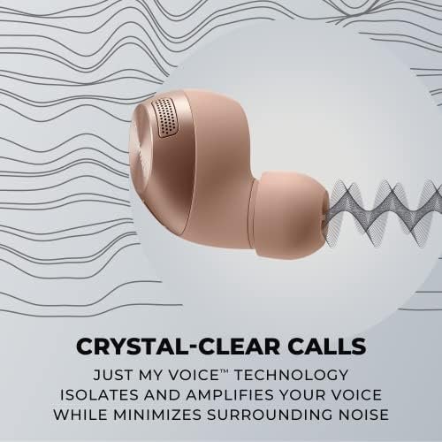 Technics True Wireless Multipoint Bluetooth Earbuds with Microphone, HiFi, Clear Calls, Long Battery Life, Lightweight Comfort Fit, Alexa Built in, EAH-AZ40-N (Rose Gold) - Image 2