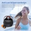 Bone Conduction Headphones Bluetooth Headphones, Open Ear Headphones Wireless Bluetooth Running Headphones Bluetooth Earphones Bone Conduction Earbuds Wireless Earbuds for iPhone & Android - Image 4