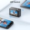 AKASO EK7000 4K30FPS 20MP Action Camera EIS Ultra HD Underwater Camera 131FT Waterproof Camera 170 Degree Wide Angle 4X Zoom Support External Microphone - Image 7