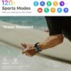 Smart Watch for Men Women [49mm], Answer/Make Call, 120+ Sports Modes Fitness Tracker, 24/7 Heart Rate/SpO2/Sleep Monitor, Step Calorie Counter, Water Resistant Smartwatch for iPhone & Android (Black) - Image 5