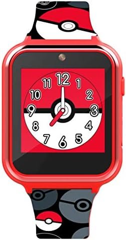 Pokemon Pokeball Touchscreen Kids Smart Watch by Accutime - Red Interactive Educational Toy Watch with Camera, Alarm, Calculator for Boys & Girls - POK4230AZ - Image 7