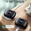 Wireless Earbuds Bluetooth 5.3 Headphones 78Hrs Playtime In-ear Earbuds with Wireless Charging Case LED Power Display Deep Bass Earphones Waterproof Headset with Built-in Mic for Android iOS phone TV - Image 2