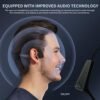 Bone Conduction Headphones Premium Open-Ear Wireless Bluetooth Sport Headphones with Microphones, Sweatproof Waterproof Wireless Earphones for Running, Gym, Hiking, Cycling - Image 2