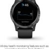 Garmin Vivoactive 4, GPS Smartwatch, Features Music, Body Energy Monitoring, Animated Workouts, Pulse Ox Sensors and More, Black - Image 4