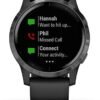 Garmin Vivoactive 4, GPS Smartwatch, Features Music, Body Energy Monitoring, Animated Workouts, Pulse Ox Sensors and More, Black - Image 2