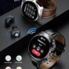 Smart Watch with Earbuds for Android iPhone,Round 1.53”HD Big Screen (Make/Answer Calls) Fitness Tracker,All-in-one Smartwatches Long Time Standby TWS Music Watch for Men Women - Image 8