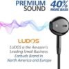 LUDOS NOVA Wired Earbuds in-Ear Headphones, 5 Year Warranty, Earphones with Microphone, 3.5mm Plug-in Ear Buds Calls Compatible with iPhone, Laptop, Computer, School Students, Kids, Women, Small Ears - Image 7