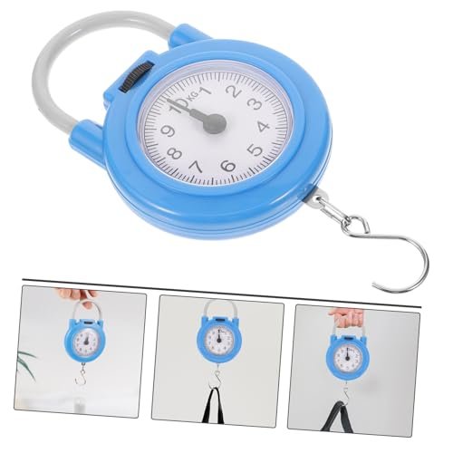 Sprung Mechanic Tools Luggage Scale Portable Hanging Scale Fishing Tools Hand Scale to Weigh Luggage Weight Scale Bag Scale Suitcase Scale Kitchen Scale Travel Crane Metal Mini - Image 3