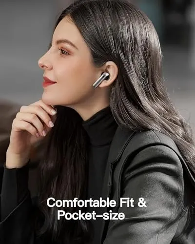 Wireless Earbuds Bluetooth 5.3 Headphones 78Hrs Playtime In-ear Earbuds with Wireless Charging Case LED Power Display Deep Bass Earphones Waterproof Headset with Built-in Mic for Android iOS phone TV - Image 4