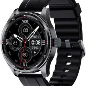 Smart Watch Men with Metal Bezel, Answer Make Call/Heart Rate/Step Counter/Sleep Tracker/100 Sports for Run/Alexa Built-in, IP68 Waterproof Swim, Fitness Sport Watch Compatible Android iOS