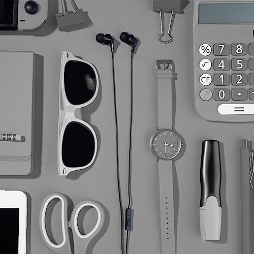 Panasonic ErgoFit Wired Earbuds, In-Ear Headphones with Microphone and Call Controller, Ergonomic Custom-Fit Earpieces (S/M/L), 3.5mm Jack for Phones and Laptops - RP-TCM125-KA (Matte Black) - Image 6