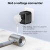 JMFONE Universal Travel Adapter, International Power Plug Adapter with USB-C & USB-A Ports and Multi AC Sockets, All-in-One Worldwide Travel Outlet Charger Adapter for EU US UK AU 200+ Countries - Image 4