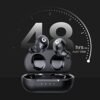 X9 Wireless Earbuds Bluetooth 5.3 Headphones Waterproof Stereo Earphones in Ear Touch Control with Microphone Headset with Deep Bass for Sport, Gaming and Running(Black) - Image 2