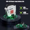 Gravastar Wireless Earbuds Sirius P5,Bluetooth in-Ear Headphones with Stereo Sound,4 RGB Lights,40H Playback,ENC for Clear Call,Bluetooth 5.2,IPX4,Support Multipoint Connection(Defense Mecha) - Image 5