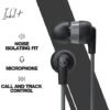 Skullcandy Ink'd+ In-Ear Wired Earbuds, Microphone, Works with Bluetooth Devices and Computers - Black - Image 3