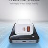 Apple Charger Block, USB C Fast Charging Block Usbc Wall Charger Dual Port USB & Type C Multi Ports Usb Plug Outlet For Apple iPhone Samsung Quick Charge Box Power Delivery Cube Adapter Cargador Brick - Image 2
