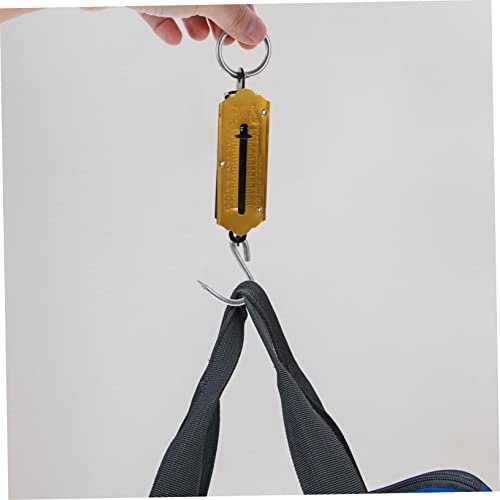 SUPVOX 2pcs Spring Scale Hanging Scale Fishing Pole Case Fishing Scale Vertical Weighing Scale Fruit Hook Portable Vegetables Scale Small Scale Weight Scale Hook Scale Iron Handheld Claim - Image 5