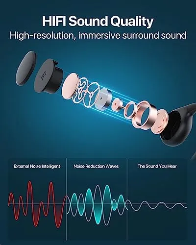 Waterproof MP3 Player Underwater Swimming Headphones IPX8 Waterproof MP3 Player for Swimming, Wireless Bluetooth 5.3 Open-Ear Bone Conduction Headphones for Running, Cycling - Image 7