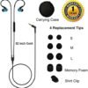 Wired Over Ear Earbuds for Kids Women Small Ears, Sport in-Ear Headphones Earhook Earphones for Running Exercise Jogging, Ear Buds with Case Microphone and Volume for Cell Phones Laptops Blue - Image 7