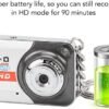 Digital Camera, Mini Thumb Camera, Portable Video Camera with Motion Detection, Point and Shoot Digital Cameras, Fashion Mini DV Camera for Teens Students Kids (Silver Gray) - Image 4