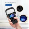 GMOIUJ Digital Hanging Luggage Scale 110lb/50kg Outdoor Portable Handheld High Precision Electronic Scale with LCD Display Ruller Tape - Image 2