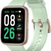 Smart Watch, Fitness Tracker with Heart Rate, SpO2 and Sleep Monitor, 44mm Swimming Waterproof Watch, Fitness Watches for Women Men, Step Tracker, Smartwatch Compatible with iOS Android Phones