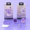 ACEFAST T9 Bluetooth Earphones True Wireless Earbuds 5.3 Headphones with ENC Noise Canceling Earbuds 30h Playback LED Power Display Built in Mic Headphones with IPX4 Waterproof for Sports Purple - Image 7