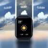Motorola Moto Watch 70 - Health and Fitness Smartwatch for Every Day Wear, Advanced Health Features, Up to 10 Days Battery Life - Compatible with Android and iOS, Phantom Black - Image 2