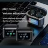 AD V8 TWS Earphones 2024 Newest LCD Touch Screen Wireless Earbuds with ANC+ENC Noise Cancelling - Sport V8 Earbuds IPX-5 Waterproof Stereo Sound - Long Battery Life BT V5.3 Gaming Headphones (Black) - Image 7