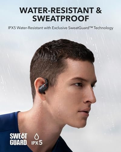 Soundcore by Anker V30i Open-Ear Headphones, Ultra-Comfort, Lightweight Design, Snug Fit, Ergonomic Ear Hooks, Robust Bass, 36H Playtime, Bluetooth 5.3, App Control, Clear Calls, Wireless Earbuds - Image 7